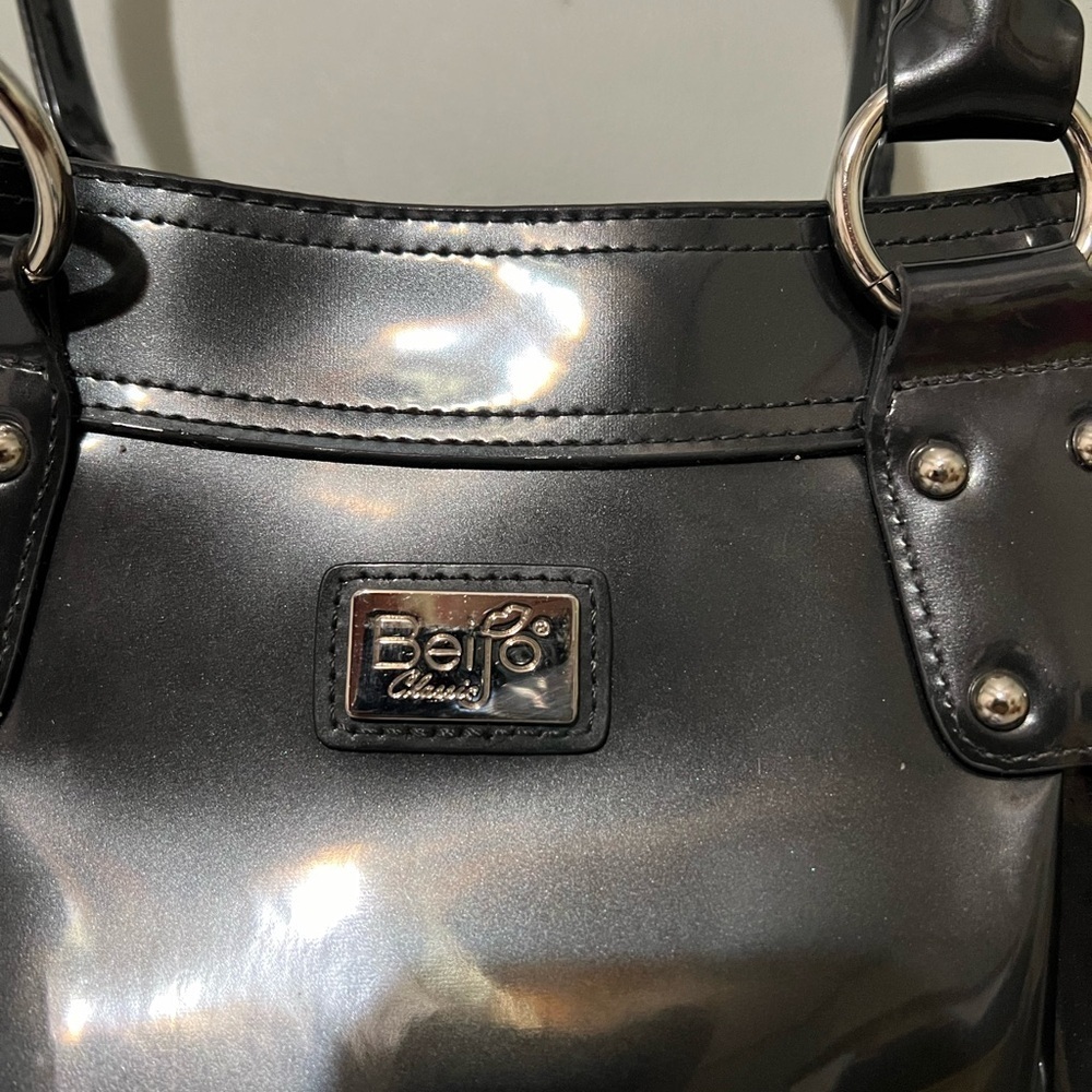 Beijo Brand women’s handbag purse. Dark Gray. - Picture 3 of 5